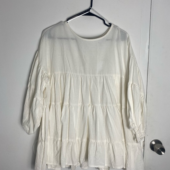 Lunar Fox MAYA BLOUSE - WHITE - Picture 3 of 6